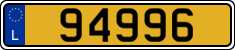 License plate of Luxembourg, Vanity Plates