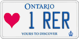 Ontario, Vanity Plates