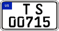 Federal license plates, US Army in Germany (temporary)