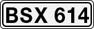 License plate of Sweden, Regular plates