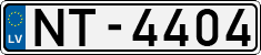 License plate of Latvia, Regular car plates