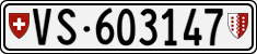 License plate of Switzerland, Cars