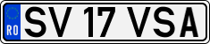 License plate of Romania, Regular plates