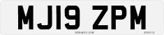 License plate of the United Kingdom, 2001 year system