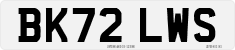 License plate of the United Kingdom, 2001 year system