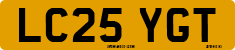 License plate of the United Kingdom, 2001 year system