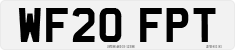 License plate of the United Kingdom, 2001 year system