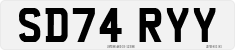 License plate of the United Kingdom, 2001 year system