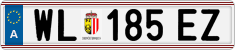 License plate of Austria, Regular plates