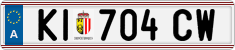 License plate of Austria, Regular plates
