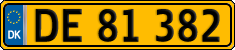 License plate of Denmark, Commercial vehicles