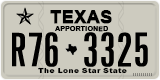 Texas, Apportioned vehicles (2012) (A12-3456)