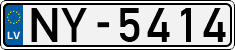 License plate of Latvia, Regular car plates