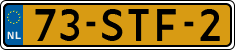 License plate of the Netherlands, Cars