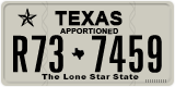 Texas, Apportioned vehicles (2012) (A12-3456)