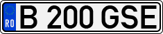 License plate of Romania, Regular plates