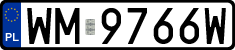 License plates of Poland, Regular car plates