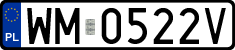 License plates of Poland, Regular car plates