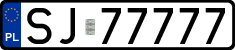 License plates of Poland, Regular car plates