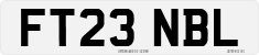 License plate of the United Kingdom, 2001 year system