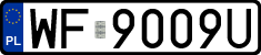 License plates of Poland, Regular car plates