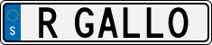 License plate of Sweden, Vanity Plates