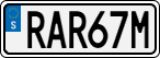 License plate of Sweden, Regular plates