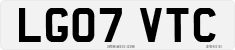 License plate of the United Kingdom, 2001 year system