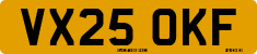 License plate of the United Kingdom, 2001 year system