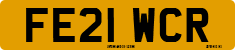 License plate of the United Kingdom, 2001 year system