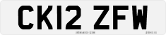 License plate of the United Kingdom, 2001 year system