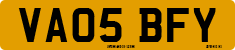 License plate of the United Kingdom, 2001 year system