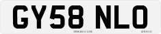 License plate of the United Kingdom, 2001 year system