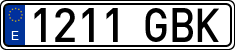 License plates of Spain, Ordinary (2000)