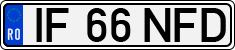 License plate of Romania, Regular plates