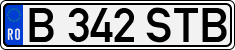 License plate of Romania, Regular plates