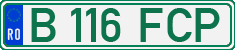 License plate of Romania, Regular plates
