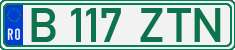 License plate of Romania, Regular plates