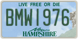 New Hampshire, Vanity Plates