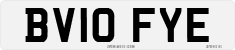 License plate of the United Kingdom, 2001 year system