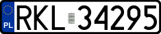 License plates of Poland, Regular car plates