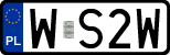 License plates of Poland, Regular car plates