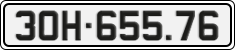 License plate of Vietnam, Cars