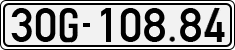 License plate of Vietnam, Cars