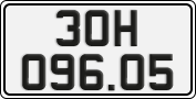 License plate of Vietnam, Cars