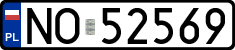 License plates of Poland, Regular car plates
