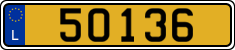 License plate of Luxembourg, Vanity Plates