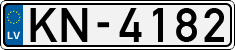 License plate of Latvia, Regular car plates