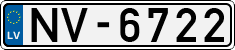 License plate of Latvia, Regular car plates