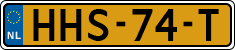 License plate of the Netherlands, Cars